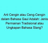 Tingkap Oval/Jorong Adalah Bahasa Gaul